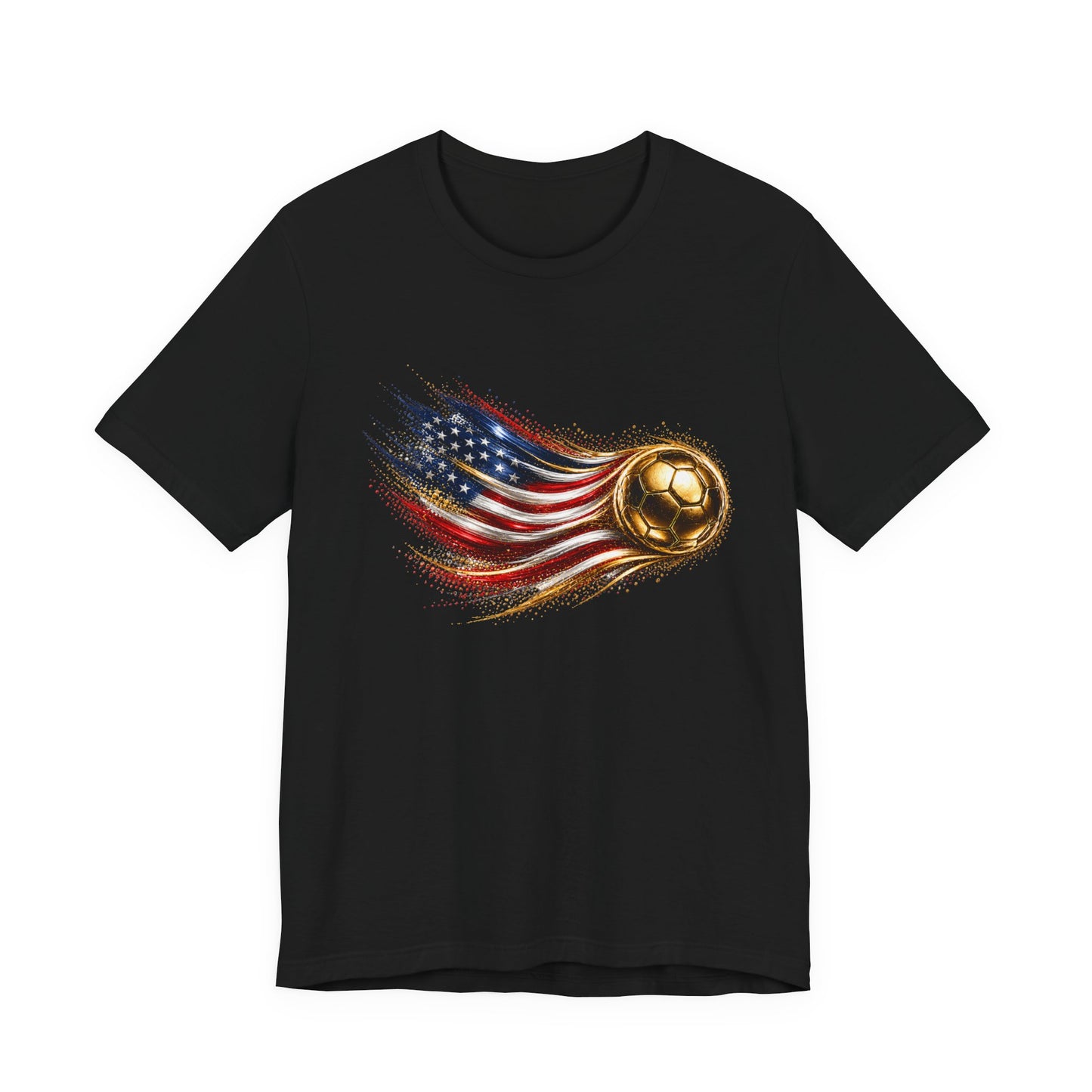 USA Flag Tee | Bandera de Estados Unidos | Front Design