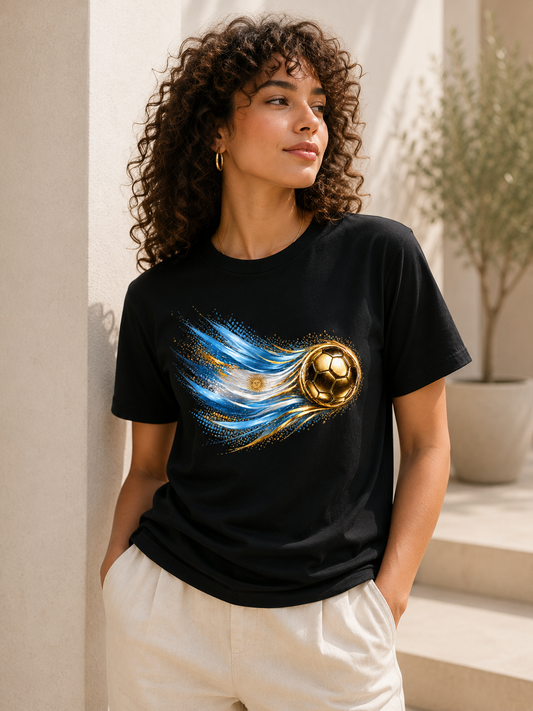 Argentina Flag Tee | Bandera Argentina | Front Design