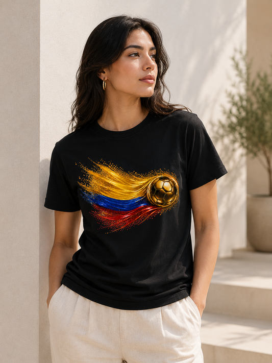 Colombia Flag Tee | Bandera de Colombia | Front Design